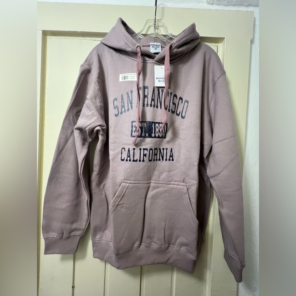 San Francisco California Hoodie - Light Purple